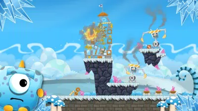 Game Slingshot Monsters trên điện thoại (Ảnh: Internet). Game Slingshot Monsters trên điện thoại (Ảnh: Internet).