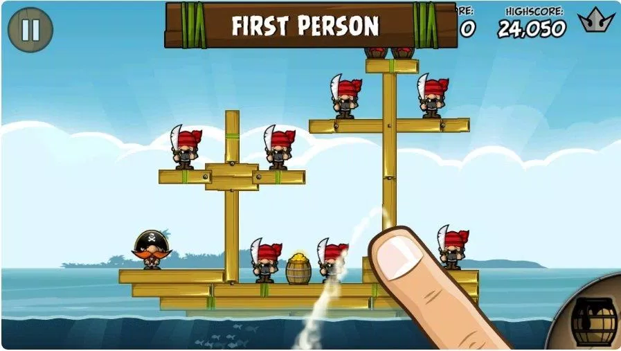 Game Siege Hero trên điện thoại (Ảnh: Internet).