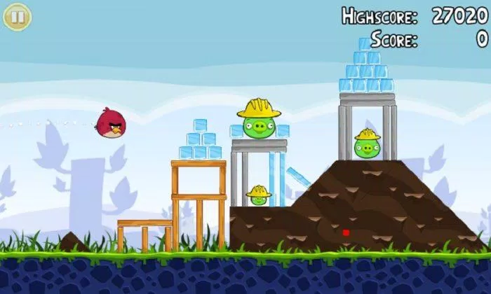 Game Angry Birds được rất nhiều người yêu thích (Ảnh: Internet).
