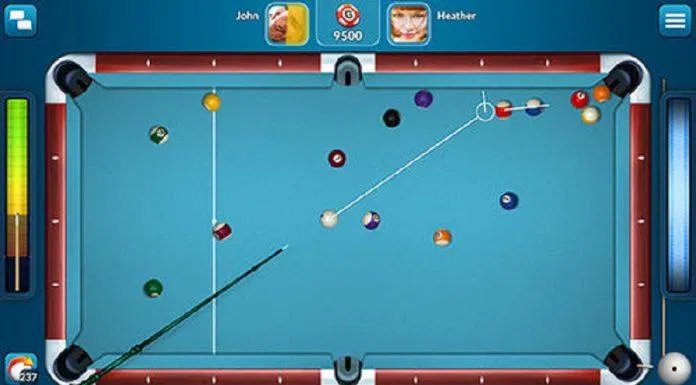 Game bida Pool Live Pro 8-Ball 9-Ball chơi trên điện thoại (Ảnh: Internet).