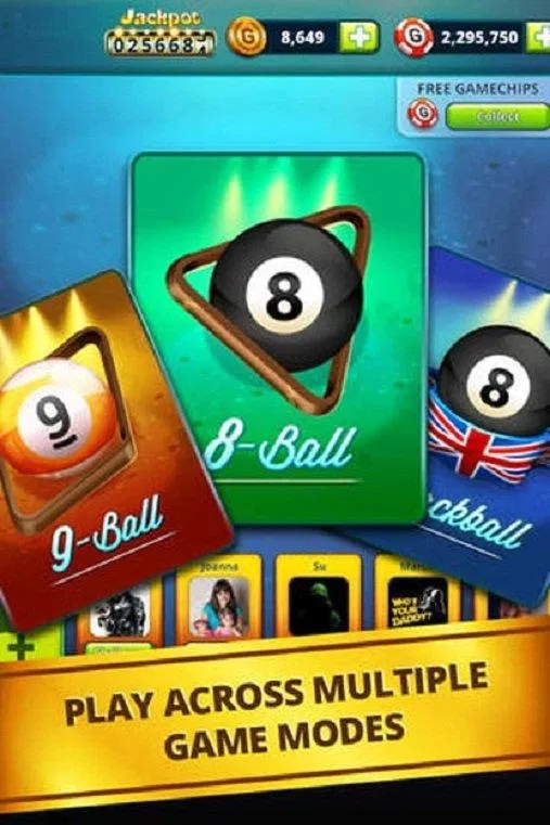 Game bida Pool Live Pro 8-Ball 9-Ball chơi trên điện thoại (Ảnh: Internet).