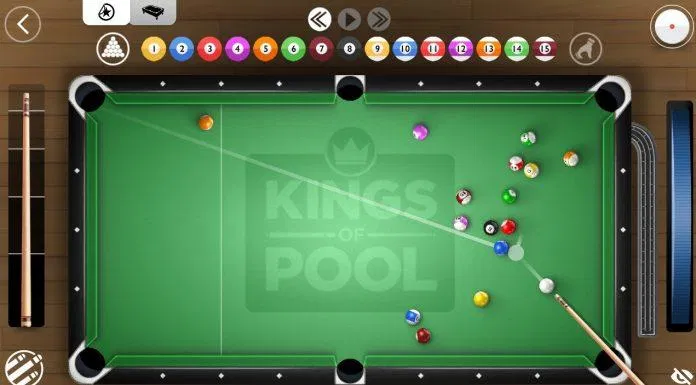 Game bida Kings of Pool – Online 8 Ball chơi trên điện thoại (Ảnh: Internet).