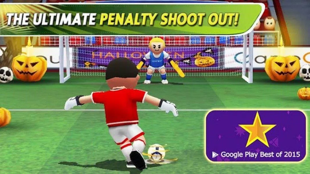 Game sút bóng Mobile Soccer chơi trên điện thoại (Ảnh: Internet).