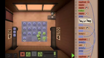 Người chơi sử dụng các lệnh đơn giản để tạo danh sách các hướng dẫn nhằm thực hiện nhiệm vụ được giao. (Nguồn: Internet) Người chơi sử dụng các lệnh đơn giản để tạo danh sách các hướng dẫn nhằm thực hiện nhiệm vụ được giao. (Nguồn: Internet)