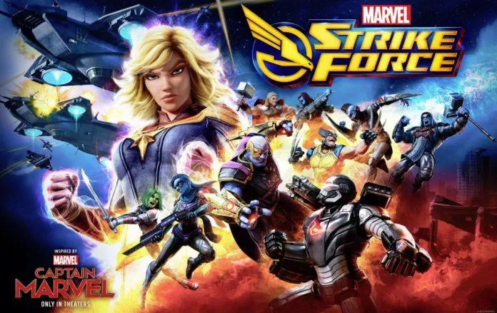 Game Marvel Strike Force cho điện thoại (Ảnh: Internet).