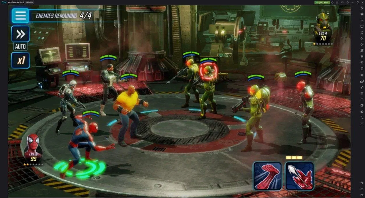 Game Marvel Strike Force cho điện thoại (Ảnh: Internet). Game Marvel Strike Force cho điện thoại (Ảnh: Internet).