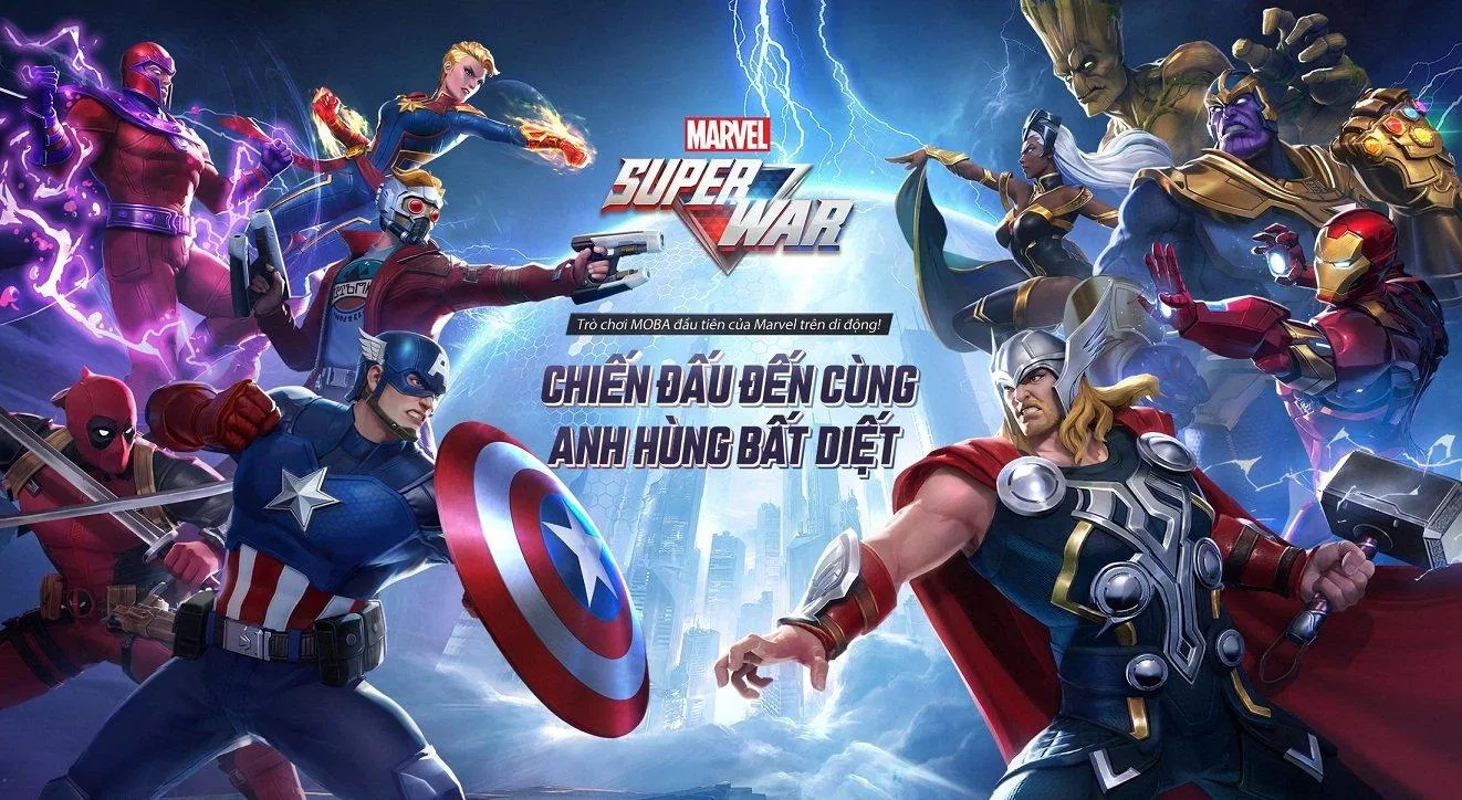 Game Marvel Super War cho điện thoại (Ảnh: Internet). Game Marvel Super War cho điện thoại (Ảnh: Internet).