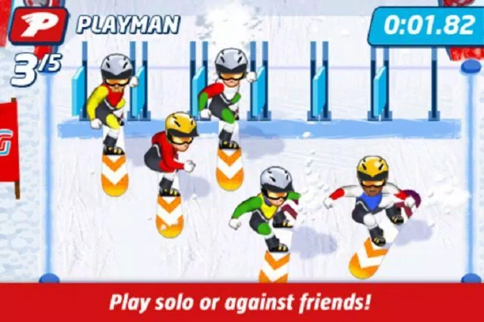 Game Playman Winter Games chủ đề mùa đông (Ảnh: Internet).