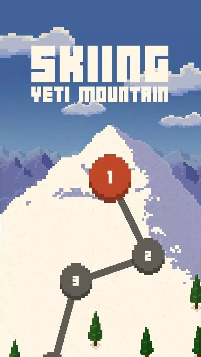 Game Skiing Yeti Mountain chủ đề mùa đông (Ảnh: Internet).