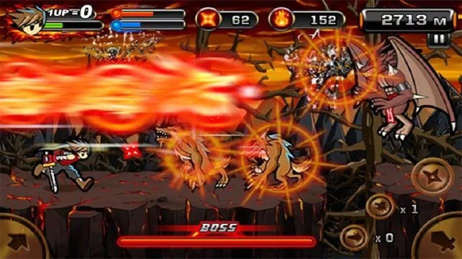 Game Devil Ninja 2 trên điện thoại (Ảnh: Internet).