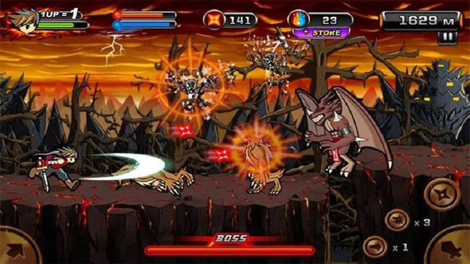 Game Devil Ninja 2 trên điện thoại (Ảnh: Internet).