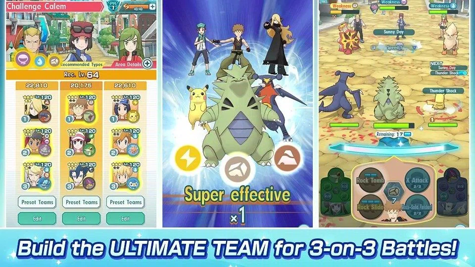 Game Pokémon Masters EX chơi trên điện thoại (Ảnh: Internet).