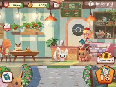 Game Pokemon Cafe ReMix chơi trên điện thoại (Ảnh: Internet). Game Pokemon Cafe ReMix chơi trên điện thoại (Ảnh: Internet).
