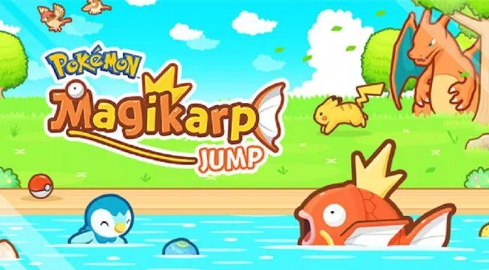 Game Pokemon: Magikarp Jump chơi trên điện thoại (Ảnh: Internet).
