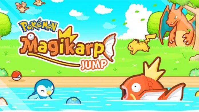 Game Pokemon: Magikarp Jump chơi trên điện thoại (Ảnh: Internet).