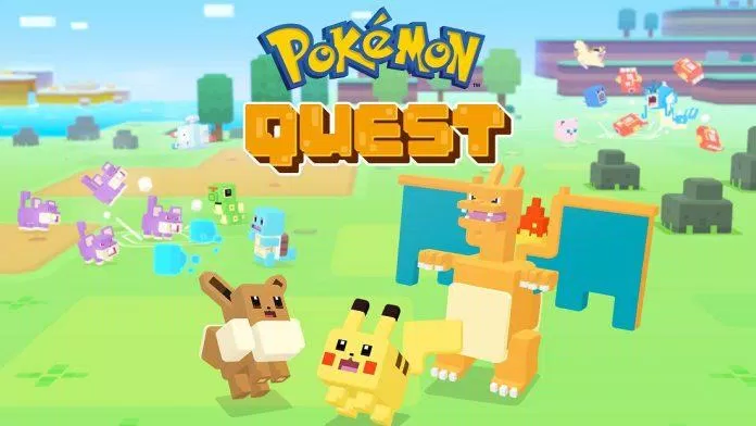 Game Pokemon Quest chơi trên điện thoại (Ảnh: Internet).