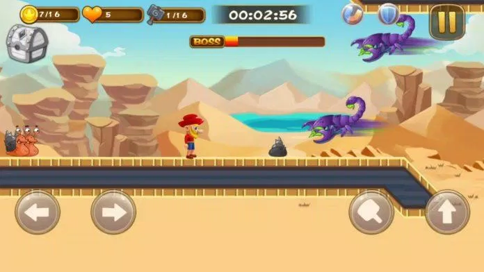 Game Super Adventure of Jabber chơi trên điện thoại (Ảnh: Internet). Game Super Adventure of Jabber chơi trên điện thoại (Ảnh: Internet).