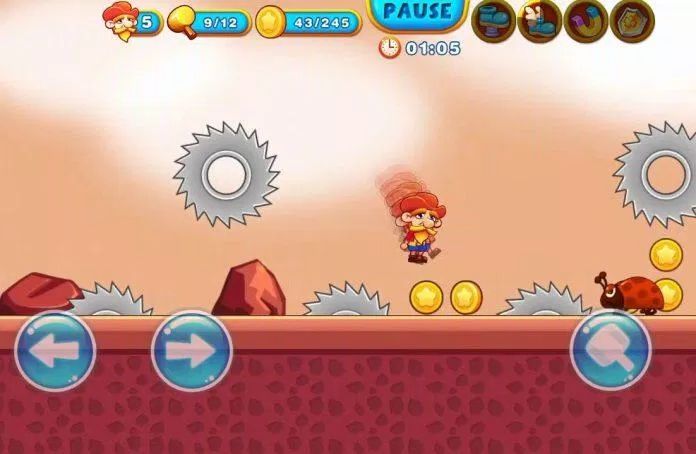 Game Super Jabber Jump chơi trên điện thoại (Ảnh: Internet). Game Super Jabber Jump chơi trên điện thoại (Ảnh: Internet).