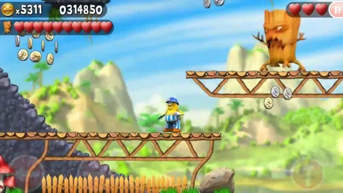 Game Incredible Jack: Jumping & Running chơi trên điện thoại (Ảnh: Internet). Game Incredible Jack: Jumping & Running chơi trên điện thoại (Ảnh: Internet).