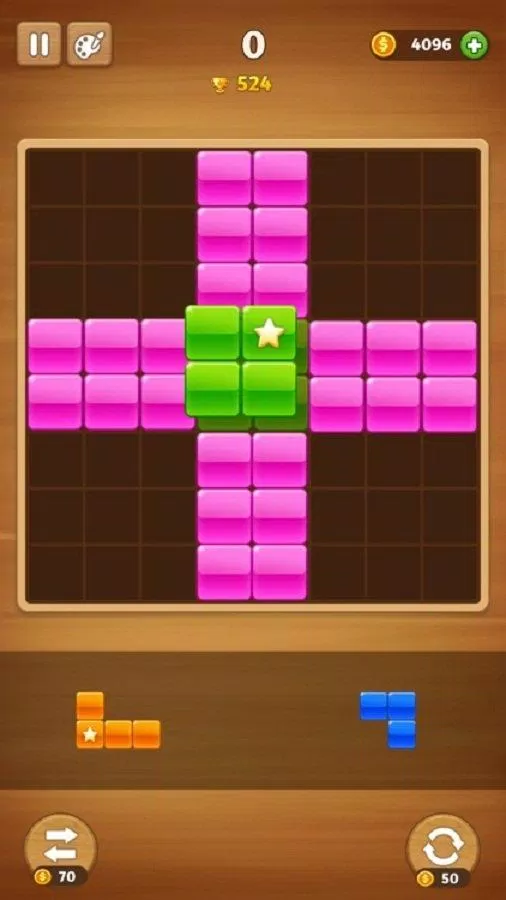 Game Perfect Block Puzzle trên điện thoại (Ảnh: Internet).