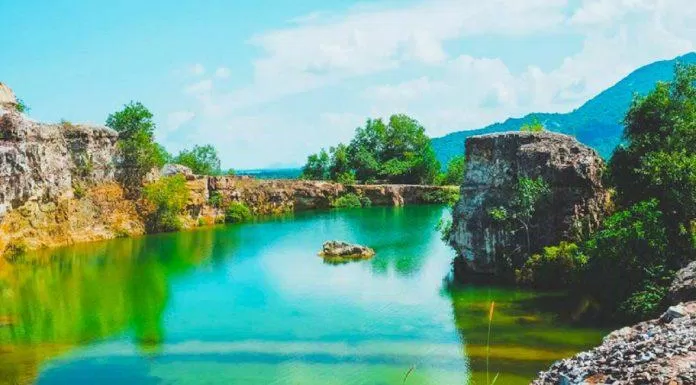 Hồ Tà Pạ - "tuyệt tình cốc" of An Giang (Nguồn: Internet).