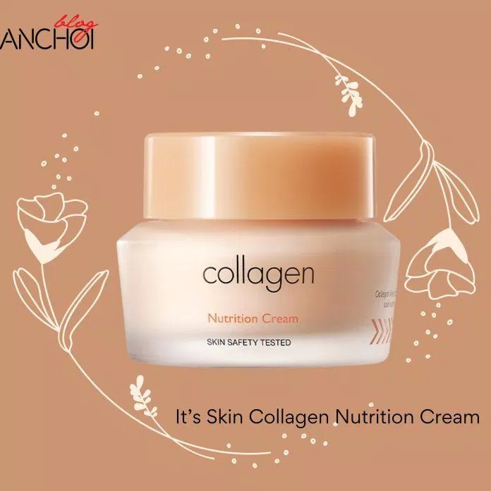 It’s Skin Collagen Nutrition Cream là kem dưỡng ẩm được khi kết thúc chu trình chăm sóc da ( Nguồn: Serumi)
