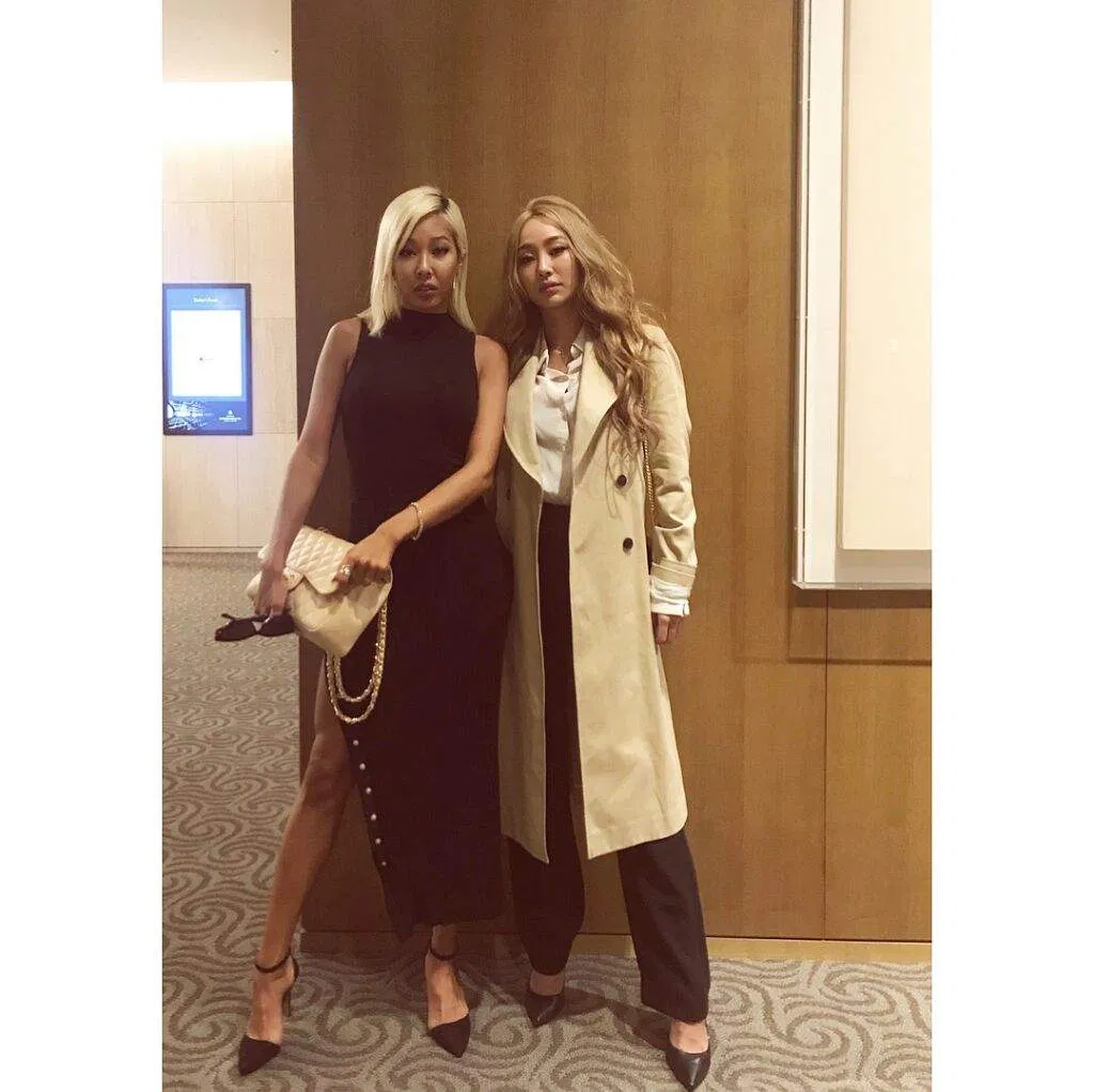 Jessi và Hyolyn là những người bạn bè thân thiết của nhau. (Nguồn: Internet)