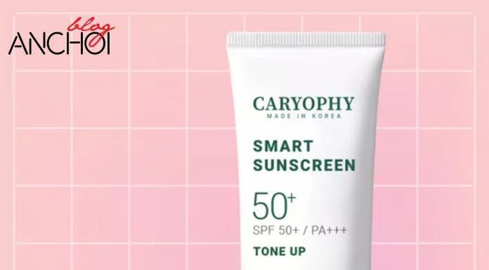 Kem chống nắng Caryophy Smart Sunscreen Tone Up hiệu chỉnh sắc tố da tự nhiên cho mọi làn da ( Nguồn: BlogAnChoi)