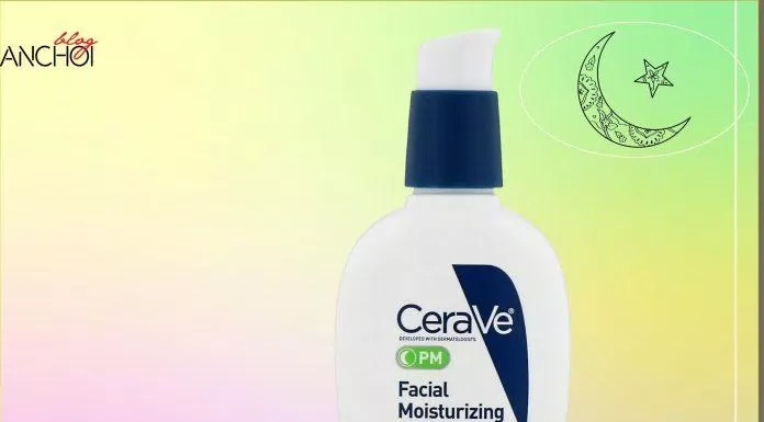 Kem dưỡng CeraVe Facial Moisutrizing Lotion chứa 4% Niacinamide tái tạo làn da trong khi ngủ ( Nguồn: BlogAnChoi)