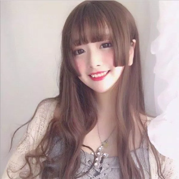 Tóc Hime dài gợn sóng mang lại vẻ ngọt ngào cho các nàng (ảnh: internet)