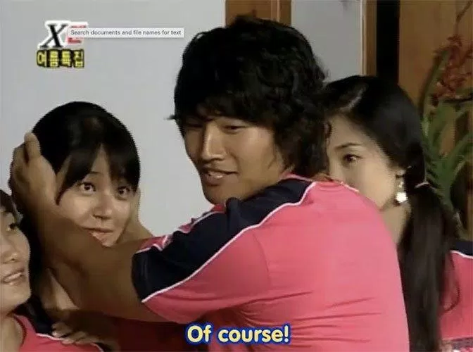 Kim Jong Kook và Yoon Eun Hye tại X-Man. (Ảnh: Internet).
