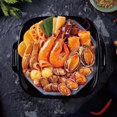 Lẩu tự sôi vị hải sản cay Tứ Xuyên (Nguồn: Internet)