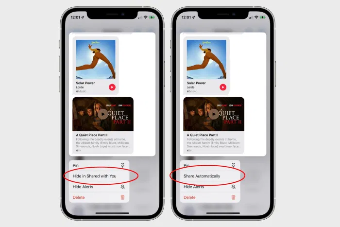 Bên cạnh macOS Monterey, Apple cũng đã đem "Share With You" lên iOS 15 (Ảnh: Internet). Bên cạnh macOS Monterey, Apple cũng đã đem "Share With You" lên iOS 15 (Ảnh: Internet).