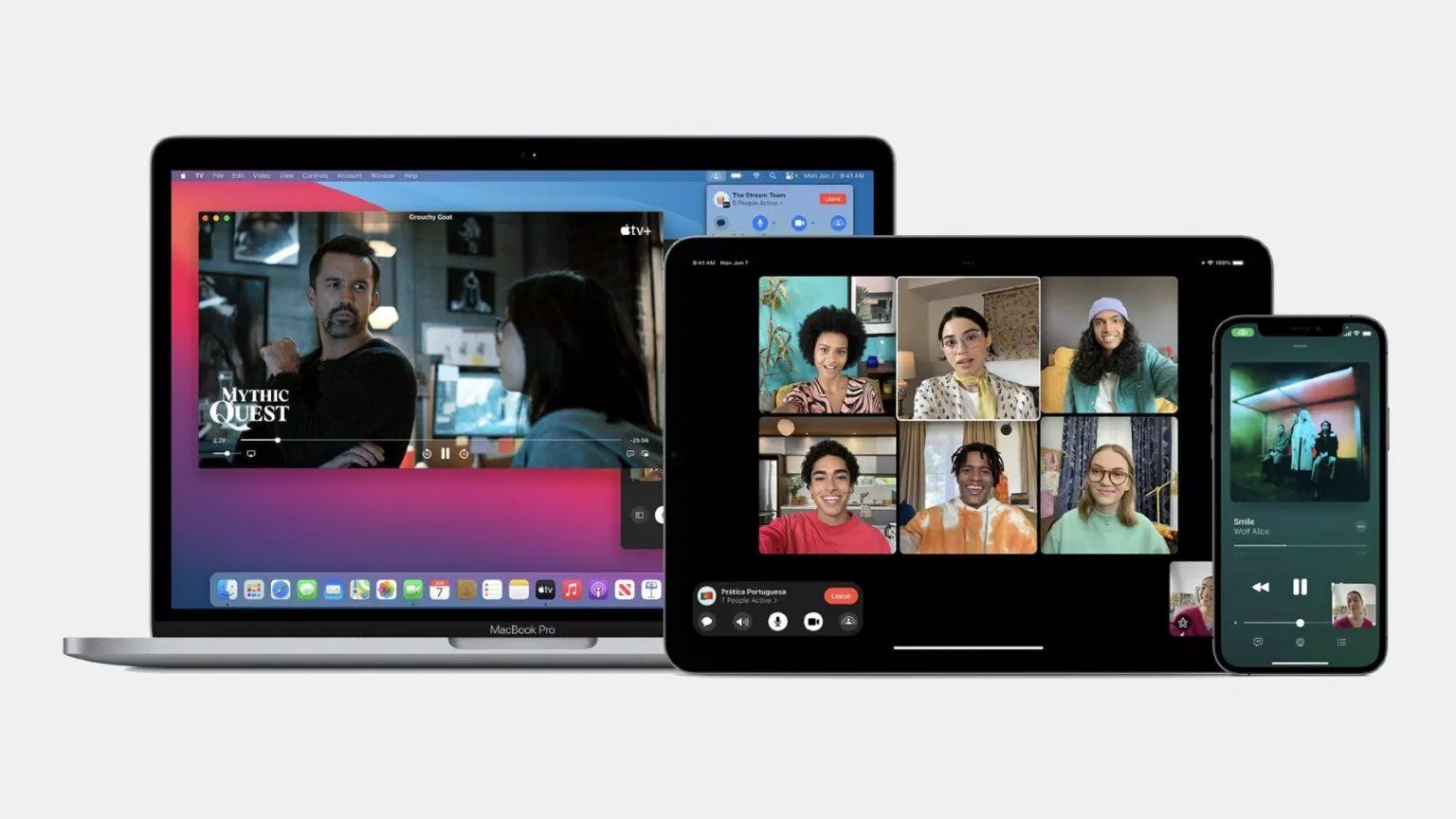 SharePlay cũng như những cập nhật dành cho Facetime là điều mà người dùng rất mong chờ trong thời kì đại dịch hiện nay (Ảnh: Internet).