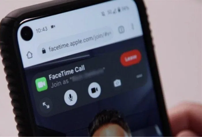 Người dùng Android đang tham gia cuộc gọi FaceTime (Ảnh: Internet). Người dùng Android đang tham gia cuộc gọi FaceTime (Ảnh: Internet).
