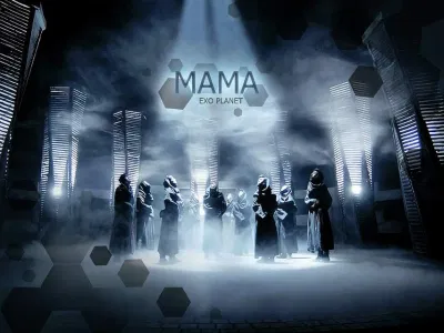 Concept người ngoài hành tinh của "MAMA" đã giúp EXO nhanh chóng tiến lên top 3 nhóm nhạc nam hàng đầu KPOP (Nguồn: Internet). Concept người ngoài hành tinh của "MAMA" đã giúp EXO nhanh chóng tiến lên top 3 nhóm nhạc nam hàng đầu KPOP (Nguồn: Internet).