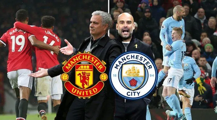 Trận derby Man Utd vs MC là cuộc đấu trí so tài muôn thuở giữa Pep và Ole (Nguồn: Internet). Trận derby Man Utd vs MC là cuộc đấu trí so tài muôn thuở giữa Pep và Ole (Nguồn: Internet).