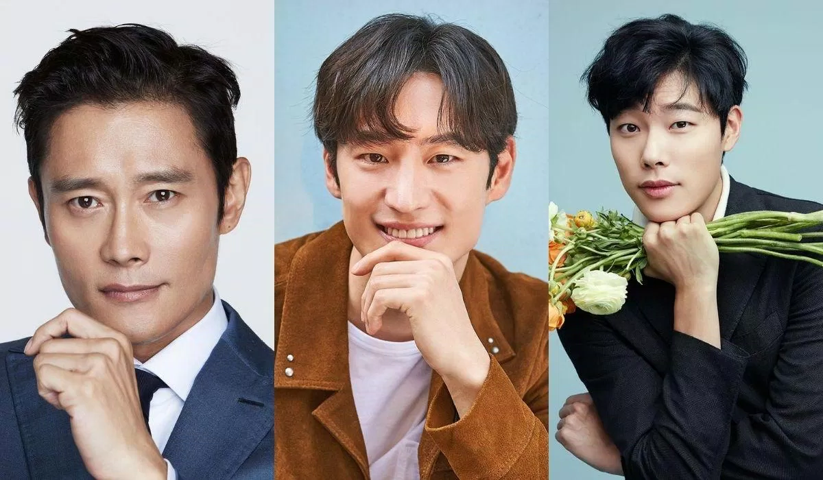 Lee Byung Hun, Lee Je Hoon, Ryu Jun Yeol (từ trái sang) cùng góp mặt ở vị trí thứ 8 trong bảng xếp hạng (Ảnh: Internet)