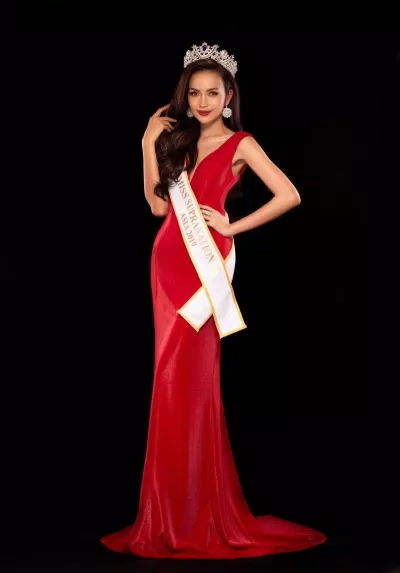 Ngọc Châu tại Miss Supranational 2019 (Nguồn: Internet).