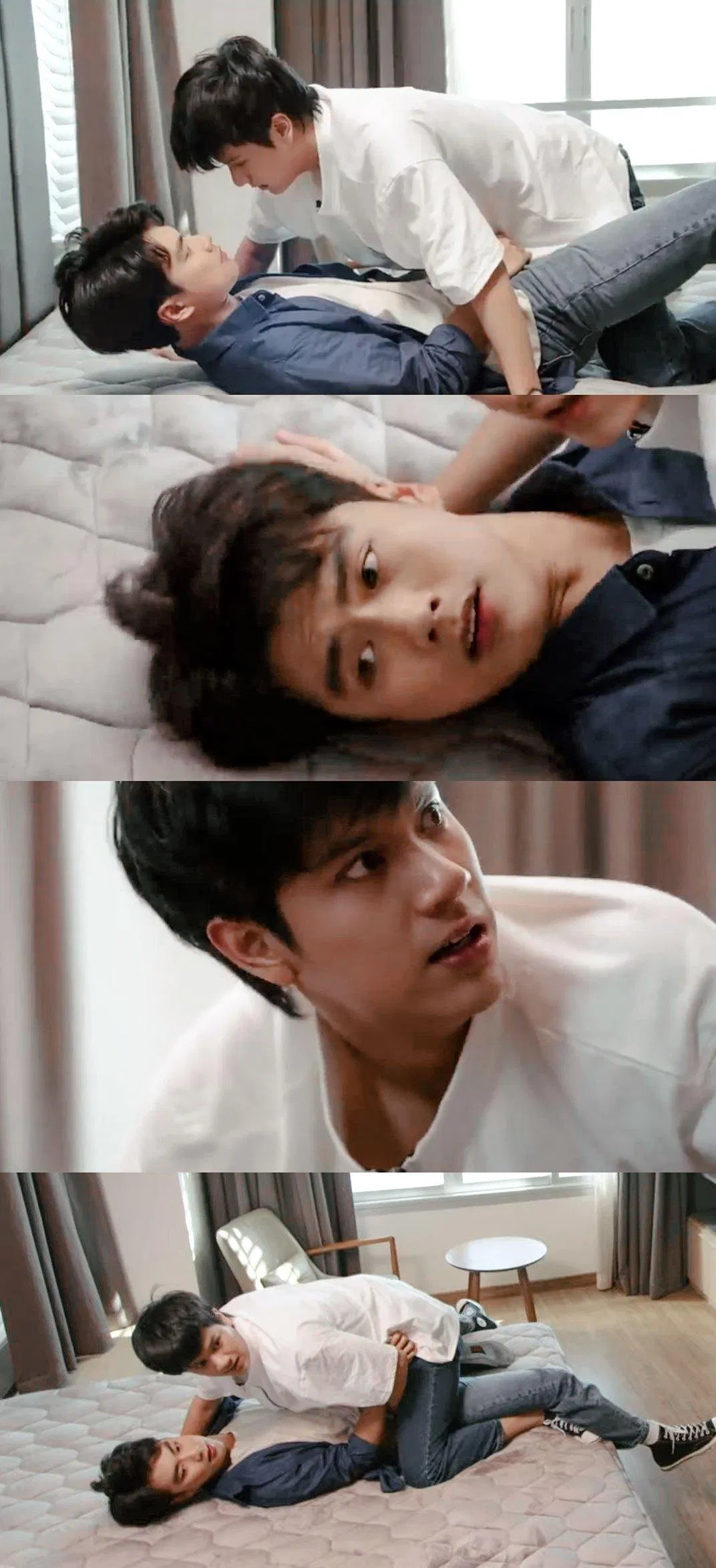 Thế rồi ghét quá hóa yêu lúc nào không biết. (Ảnh: Internet)