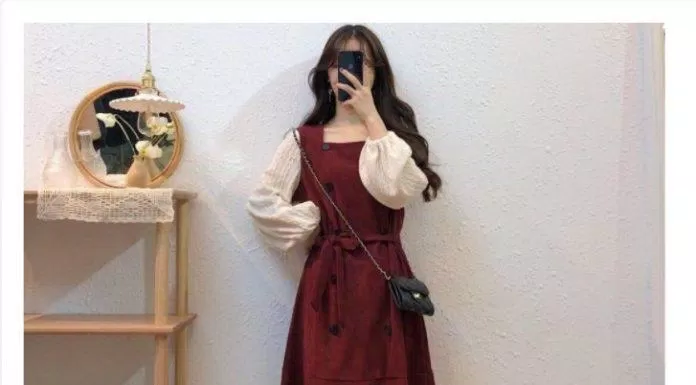 Dáng váy vintage vừa xinh vừa ấm áp (Nguồn: Internet)