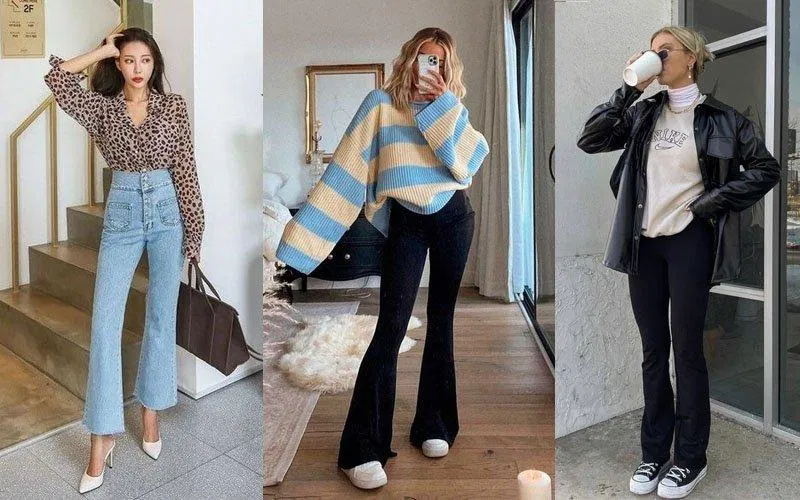 Quần ống loe - Xu hướng thời trang thịnh hành trở lại ( Nguồn: Pinterest) Quần ống loe - Xu hướng thời trang thịnh hành trở lại ( Nguồn: Pinterest)