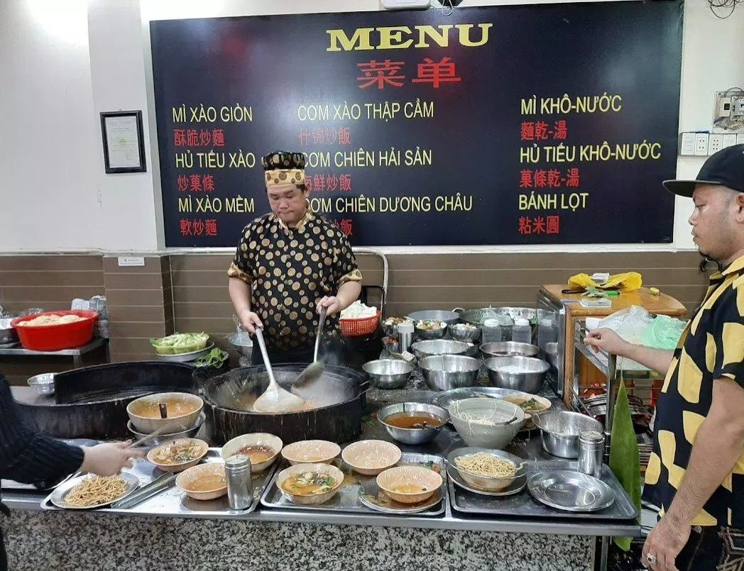 Menu của quán. (Ảnh: Internet)