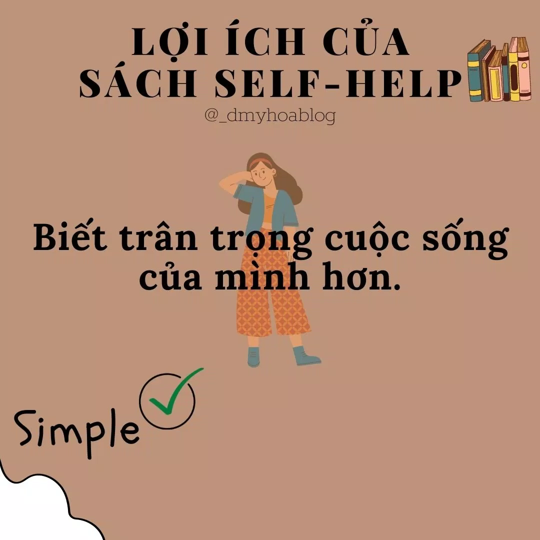 Thay đổi bản thân nhờ đọc sách self-help mỗi ngày cuộc sống đọc sách lối sống tích cực sách self help thay đổi bản thân sách self-help sách self-help hay so sánh yêu bạn thân yêu thương