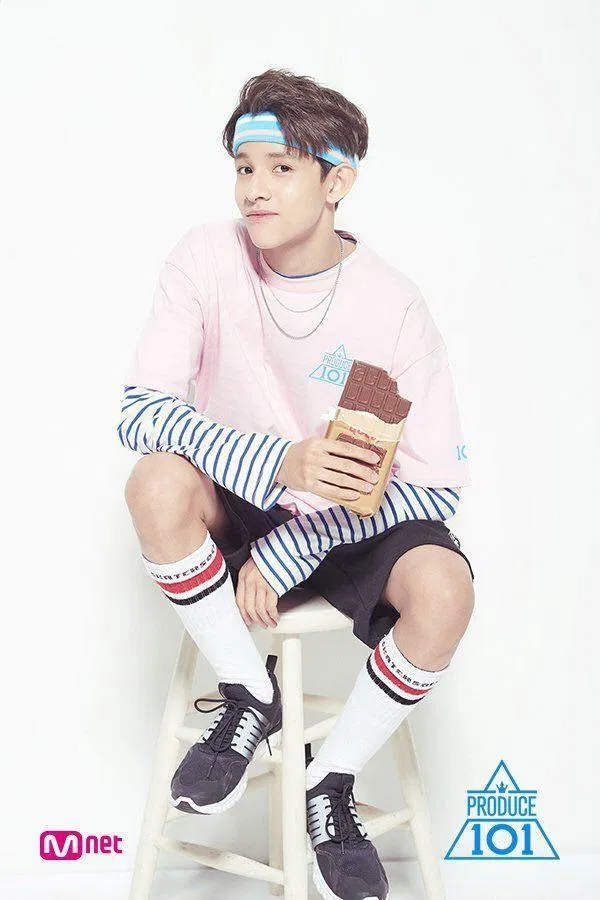 Hình ảnh Samuel trong chương trình PRODUCE 101 (Nguồn: Internet).