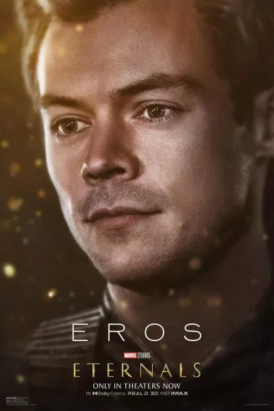 Poster chính thức cho Starfox - anh trai Thanos do Harry Styles thủ vai.(Ảnh: Internet)