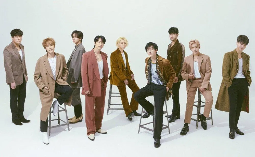 Super Junior nhóm nhạc K-Pop thế hệ thứ hai nổi tiếng nhất theo Twitter. (Nguồn: Internet)