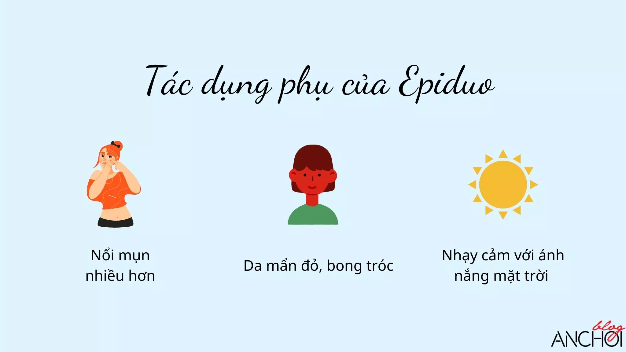 Tác dụng phụ của gel trị mụn Epiduo dễ gặp phải (Ảnh:nquynhvy)