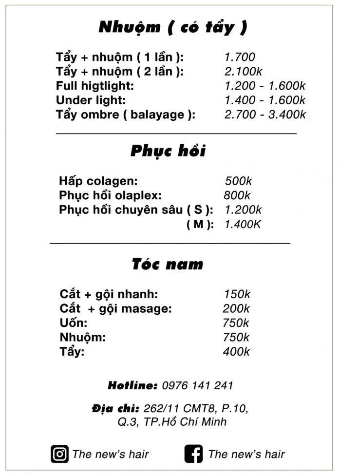 Điểm danh 10 salon nhuộm tóc đẹp nhất Sài Gòn alex hair salon bestyle hair salon chí tâm hair salon Dịch vụ fiberglass salon gác mini hair spa HCM hiếu trang salon nhuộm tóc Sài Gòn salon nhuộm tóc đẹp Salon tóc salon tóc đẹp salon tóc đẹp sài gòn Samie Hair Color Salon and Studio thông tin tóc đẹp Vuvu Hair House