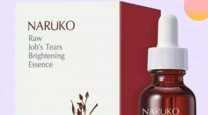 Thiết kế sang chảnh của tinh chất Naruko Raw Job’s Tears Brightening Essence (Nguồn: BlogAnChoi)